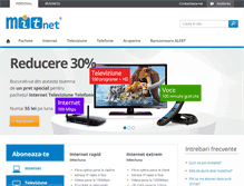 Tablet Screenshot of mitnet.ro